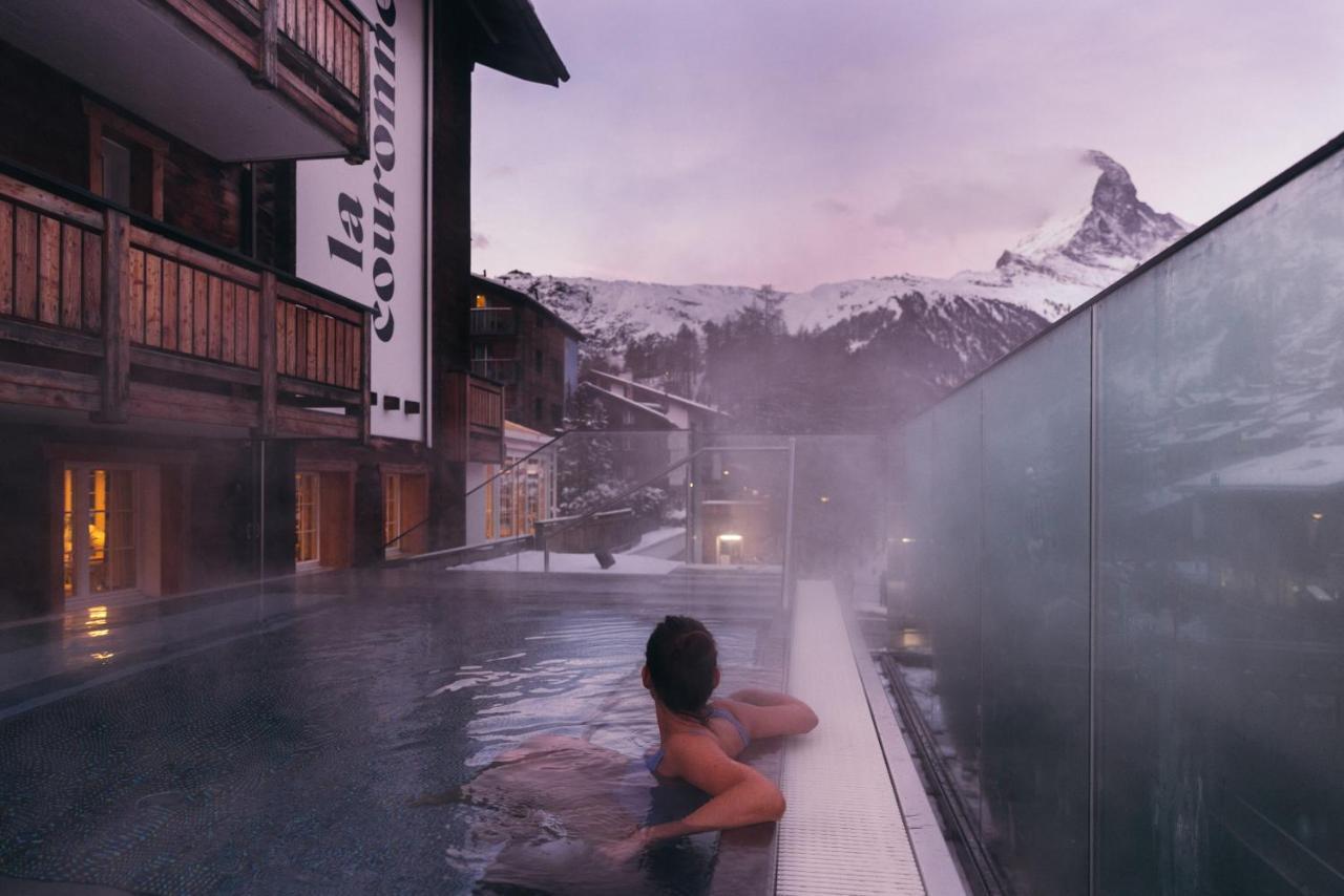 La Couronne Hotel & Spa Zermatt Dış mekan fotoğraf