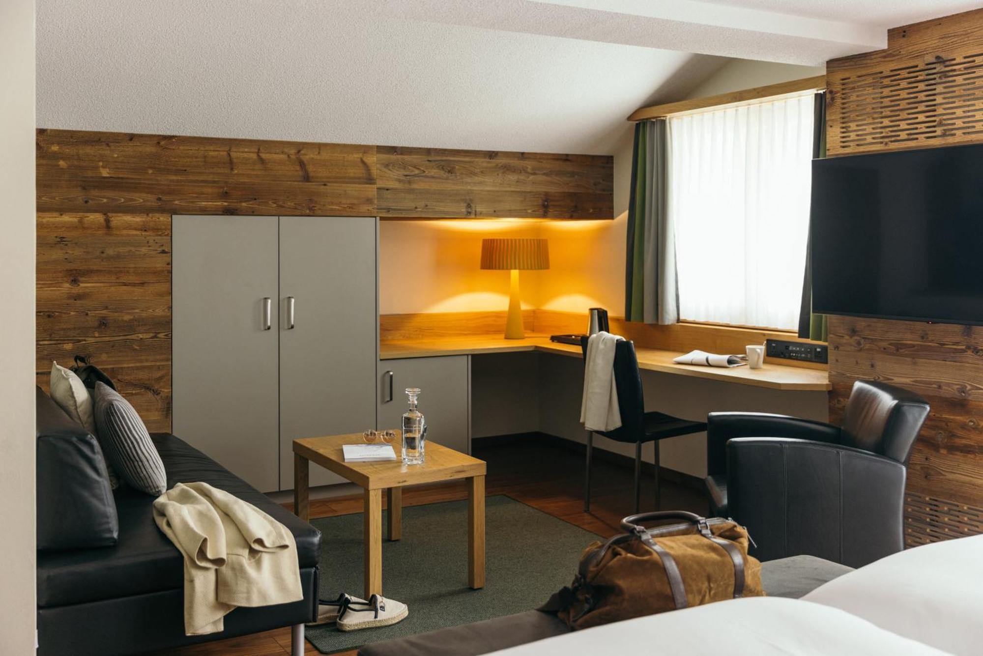 La Couronne Hotel & Spa Zermatt Oda fotoğraf