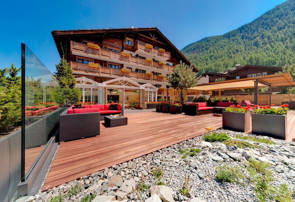 La Couronne Hotel & Spa Zermatt Dış mekan fotoğraf